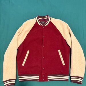 J. Crew Wool Blend Bomber Jacket